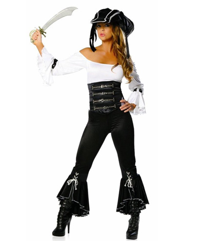 Sexy Captain Costume O28003